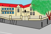 Naše škola; nakreslil Pavel Žoch Naše škola; nakreslil Pavel Žoch